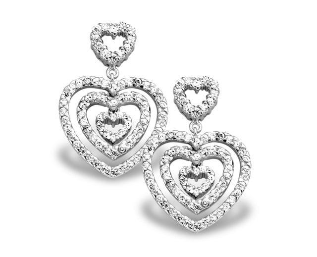 This Orphelia Drop Earrings in Silver is made of the highest quality allergy free 925 Sterling Silver. The Orphelia Women's 925 Sterling Silver Drop Earrings - Silver EAR-1218 comes delivered in a beautiful gift box and has a two year warranty - the perfect gift to spoil yourself or a loved one.