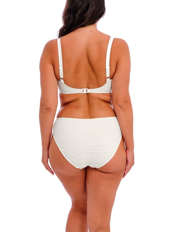 Fantasie Beach Waves Gathered Full Cup Bikini Top. With gathered cups and fixed fully adjustable straps. The product is recommended for hand wash only.
