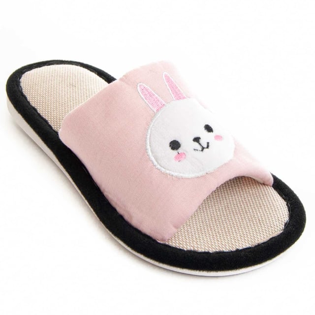 Zapatilla de casa para mujeres. Ajuste cómodo. Plantilla acolchada. Suela antideslizante. Costura reforzada. Fabricado por otras marcas para nuestra marca.