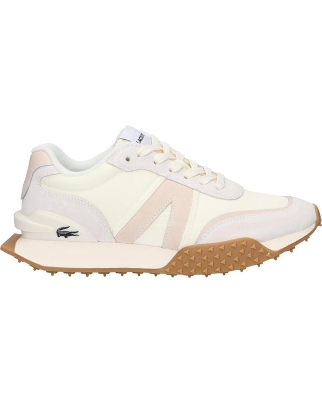 Sneakers for woman Lacoste in white SNEAKERS LACOSTE FOR WOMAN 45SFA0017 L-SPIN DELUXE White, Padded insole, Nonslip soles, Flexible sole