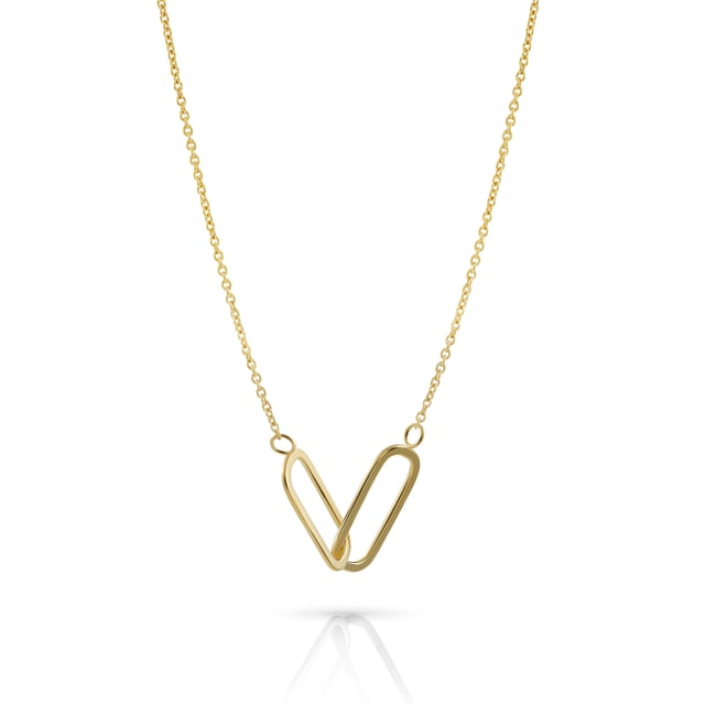 This dazzling Necklace for Women from Orphelia  is the perfect gift to spoil yourself or a loved one. The Necklace is made out of 925 Sterling Silver, colored Gold at Length: 40+3 cm weighing in at 1.2 grams. The Orphelia 'Rose' Women's 925 Sterling Silver Necklace - Gold ZK-7561/G is delivered in a stunning gift box and carries a two year warranty.