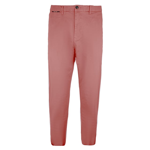 Scotch & Soda Reg Slim Fit Stuart Stretch Chinos Mens Pink Bottoms 155030 3194