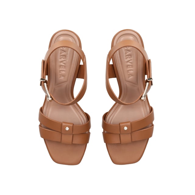 carvela koncert tan sandals