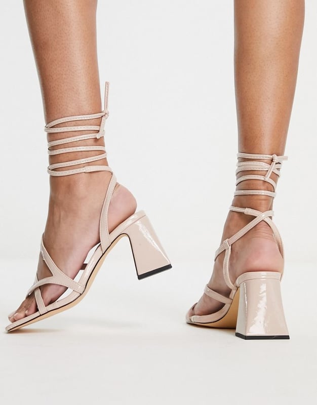 Topshop clear heels best sale