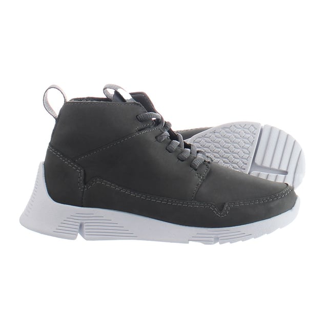 Clarks Tri Voyage Kids Grey Trainer