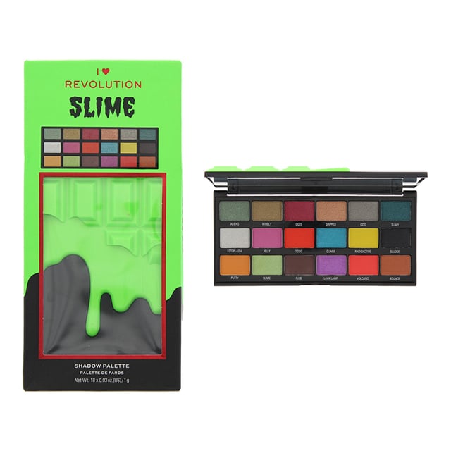 Revolution eye Shadow Palettes are vibrant, colourful and highly pigmented. Fantastic for your makeup routine to transform looks. You will be spoilt for choice with this palette. 

How to Use Simply use the Makeup Revolution Create Fluffy Eye Brush R2 to apply the product onto your eyelids. Revolution also recommends as a top tip to use a pigment base to prevent fall out to amplify the pigment.