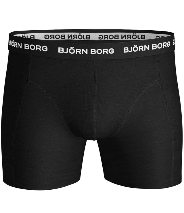 Heren 5-Pack Boxers Black Mix van het merk Bjorn Borg.  Merk: Bjorn BorgModelnaam: Black MixCategorie: heren boxersMaterialen: katoen, elastaanKleur: zwart, meerkleurig