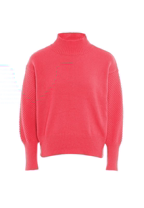 Mymo Pullover Damen koralle