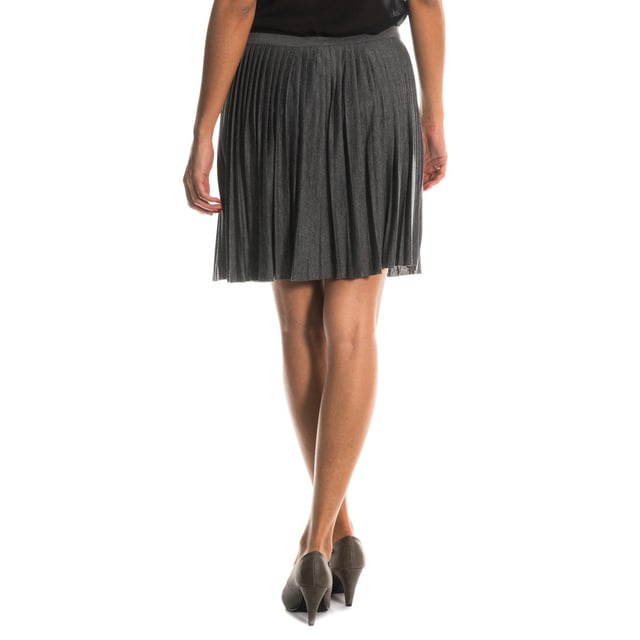 Pleated skirt with side zipper 70DGC0247 woman