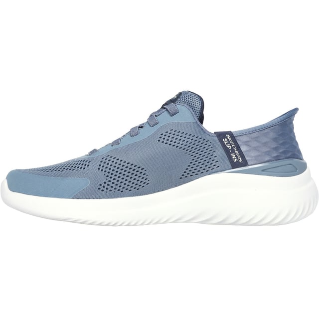 Bounder 2.0 Emerged-Schuh Bleiben Sie aktiv in flexiblen und leichten Komfort mit Skechers Bounder 2.0 Emerged. Dieser sportliche Stil verfügt über ein schlüpfriges Obermaterial aus Mesh und Synthetik mit einer gepolsterten Skechers Air-Cooled Memory Foam Einlegesohle.