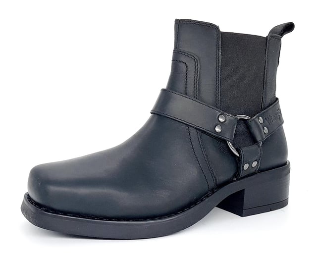 Mens chelsea boots deals with buckle strap