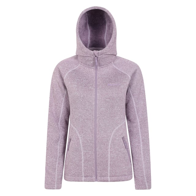 Mountain Warehouse Womens/Ladies Nevis Faux Fur Lined Full Zip Hoodie