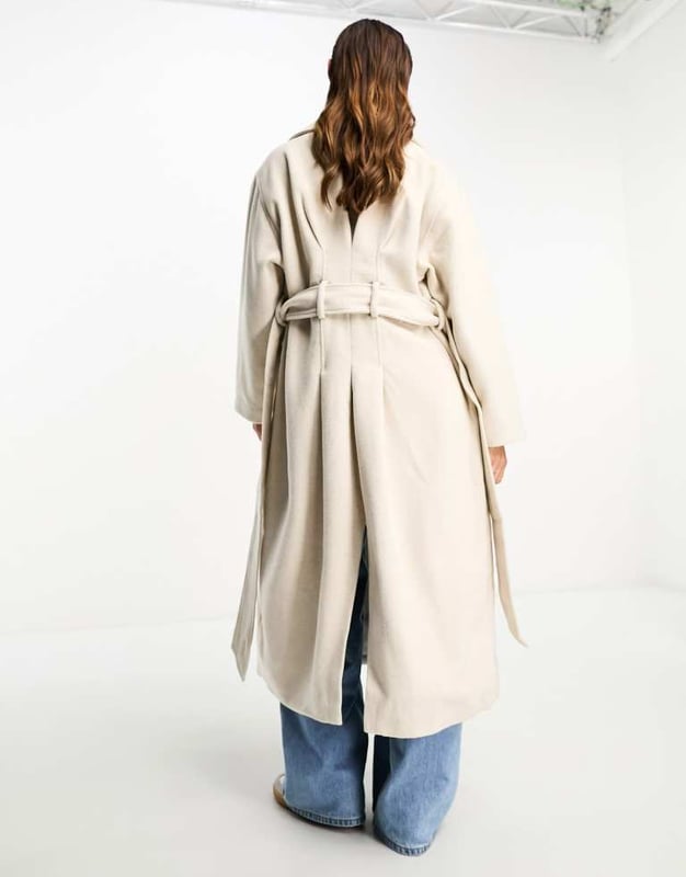 Belted Coat Asos Wool Coat Belted Coat Asos Mango Trench Coat