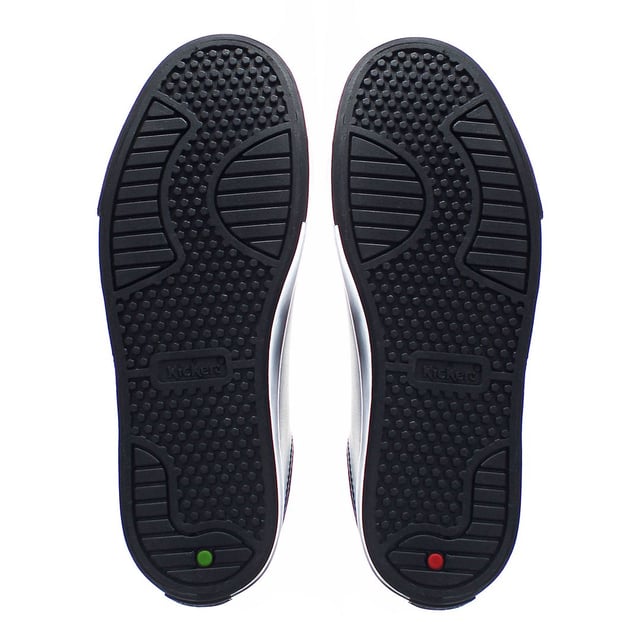 Patadas Tovni Y Quilt Lace-Up Black Smooth Leather Kids Trainers 1 15876