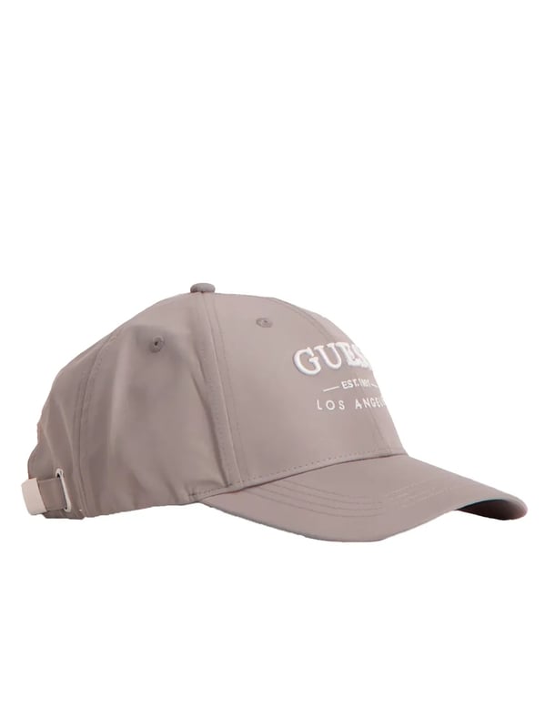 Casquette Guess Strave Herren Grau Baumwolle. Authentizaccessoire der Marke Guess - Streetwear/Sportswear-Design von Guess - Guess für Herren, modisch und perfekt für den Alltag - Die graue Guess-Casquette passt perfekt zu Ihrer restlichen Garderobe - Bequeme Baumwollmaterial - klassisch - Strave -