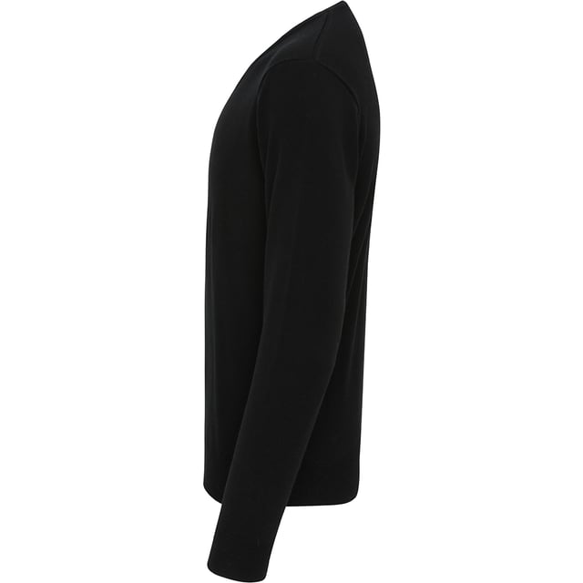 Een eenvoudige, gemakkelijk te dragen trui die een laagje stijl aan uw outfit toevoegt.. Ontworpen met geribbelde gebreide set-in mouwen, zoomlijn en v-hals voor een eigentijdse moderne look. Een garderobe die essentieel is voor medewerkers die te allen tijde een slim bedrijfsimago moeten behouden. 100% acryl.