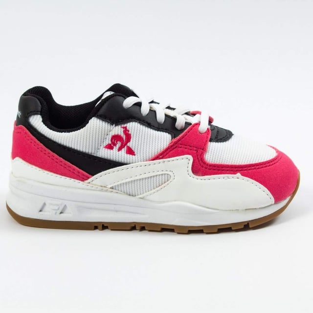 Basket Le Coq Sportif lcs r800 inf Mädchen Multicolor Synthetik. Authentischer Schuh der Marke Le Coq Sportif - Streetwear/Sportswear-Design von Le Coq Sportif - Le Coq Sportif für modebewusste Mädchen, perfekt für den Alltag - Der Multicolor Basket Le Coq Sportif lässt sich hervorragend mit dem Rest Ihrer Garderobe kombinieren - Bequemes Synthetikmaterial - Klassische elastische Schnürsenkel - lcs r800 inf - Textil.