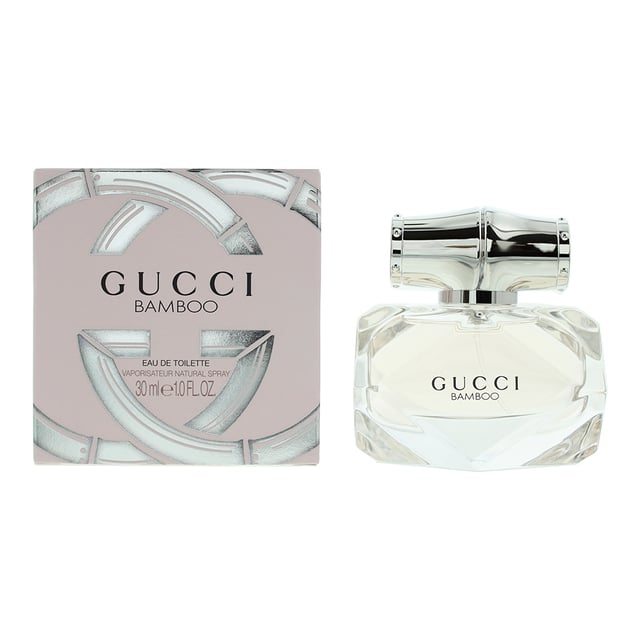 Gucci Bamboo was launched in 2015 by Gucci as a Floral fragrance for women. The top note of Gucci Bamboo is Bergamot, with middle notes of Casablanca Lili, Orange Blossom and Ylang Ylang. The base notes of Gucci Bamboo are Amber, Sandalwood and Tahitian Vanilla. Gucci Bamboo is suitable for year round wear with a wonderfully blended white floral scent that's simple yet elegant, under-stated but sophisticated.