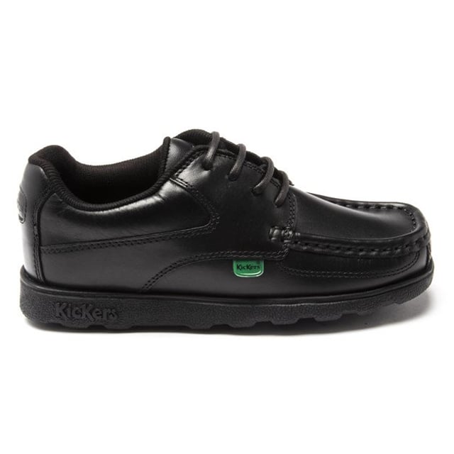 The Fragma Lace Derby Style Shoe From Kickers Are Smart And Practical With Cushioned Insoles For Extra Comfort And A Thick Rubber Sole. Leather Uppers Provide Light Stitching Detailing And Kickers Logo.
