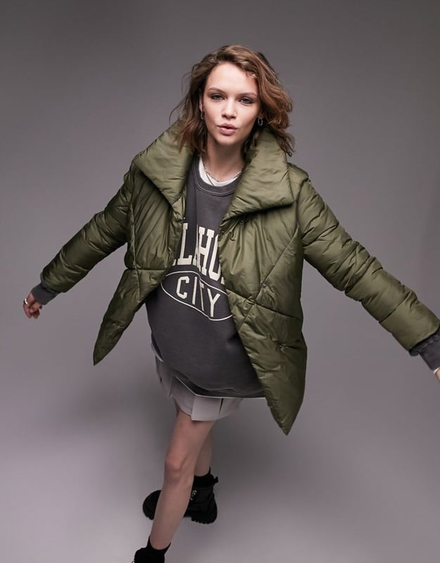 Topshop puffa hotsell