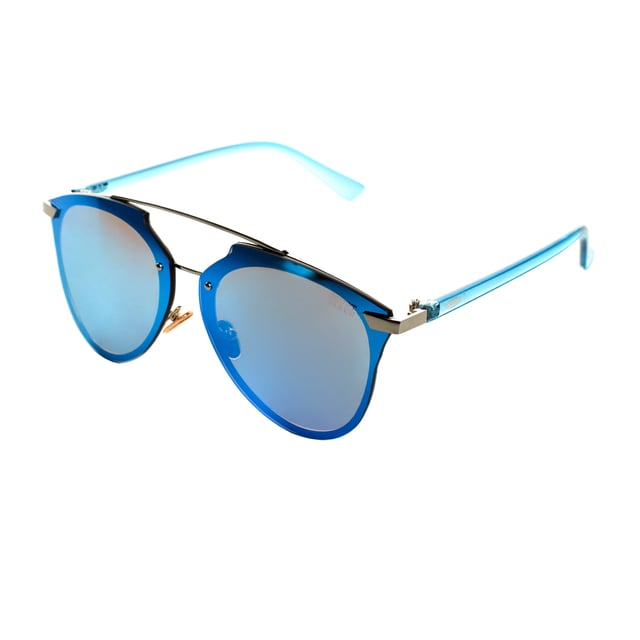 Must Have unisex sunglasses with a cat eye design and metal frame, perfect for an elegant and sophisticated style.

 UV 400 polarized lenses block 100% of UVA and UVB rays, reducing glare and providing clearer, more comfortable vision.

 The design includes the brand's logo engraved on the temples and discreetly on one of the lenses, highlighting its authenticity and distinctive character.

 They include a soft cleaning cloth to keep your lenses spotless and a protective case to store them safely.

 Perfect for complementing any look, these glasses are ideal for those looking for protection and style in one piece.
 Measures: Lens height: 53 mm, Lens width: 58 mm, Bridge: 15 mm, Temples: 142 mm
 Composition: Metal, Polycarbonate
 Care:
- Wash only with water or, if necessary, a mild soap.
 - Dry with a soft cloth to avoid scratches.
 - Avoid contact with harsh surfaces or abrasive liquids.