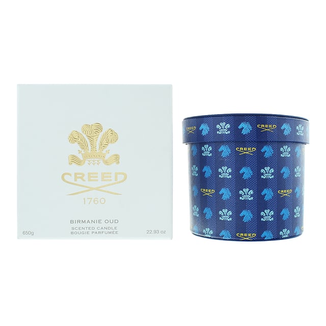 Creed Birmanie Oud Candle is a luxurious addition to any space, offering a warm and inviting ambiance. This exquisite candle combines rich, deep notes of oud, known for its smoky and resinous qualities, with a blend of aromatic spices and florals. At the heart, you'll find a harmonious mix of creamy sandalwood and delicate jasmine, which beautifully balance the intensity of the oud. Hints of saffron add an exotic touch, while a subtle sweetness from amber rounds out the fragrance, creating a warm, enveloping aura. When lit, the Birmanie Oud Candle transforms your environment, infusing it with an enchanting scent that evokes a sense of tranquillity and opulence, perfect for creating a serene escape in your home.
