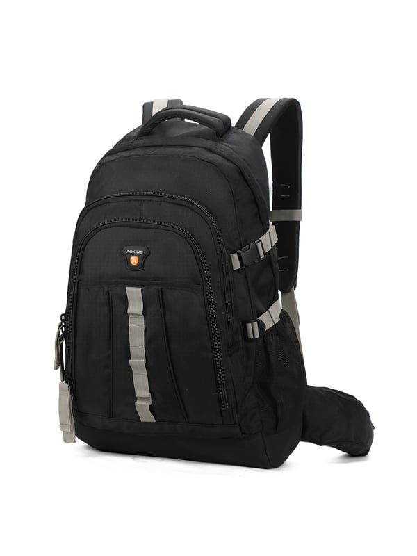 Unisex-Rucksack mit Reißverschluss. Multifunktionstaschen Innentaschen. Zwei vordere Außentaschen mit Reißverschluss und zwei offene Seiten. fehlender Schultergurt. fehlender Griff. Drei Innenfächer. RucksackUnisex-Außenmaterial, innen mit Polyester gefüttert. Maße: 37x22x59 cm. Modeprodukt
