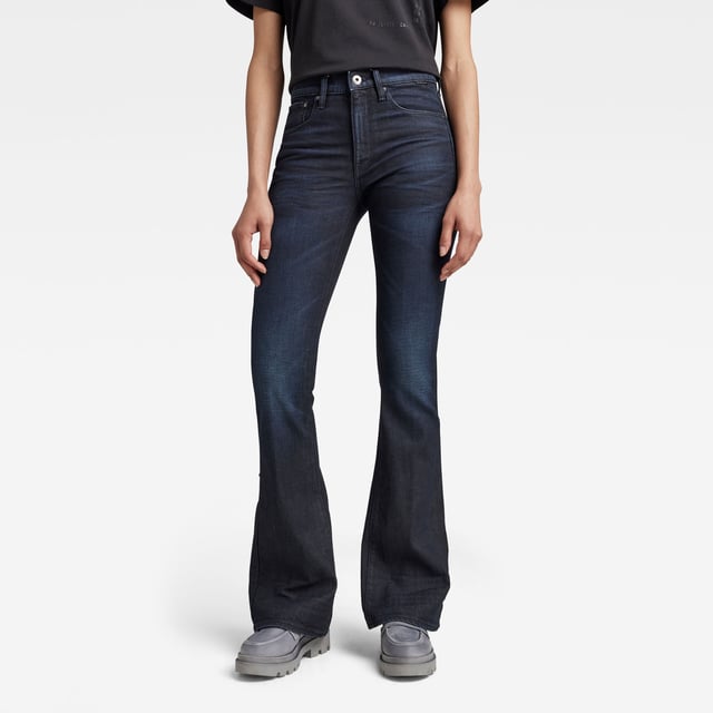 G star raw flared on sale jeans