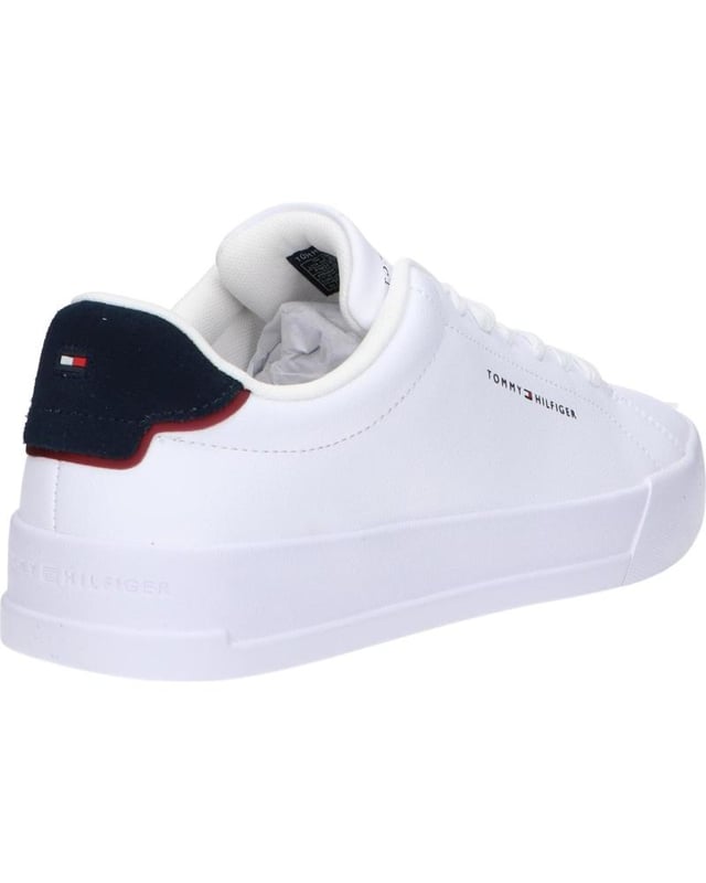 Court Leather von Tommy Hilfiger in der farbe Weiss.