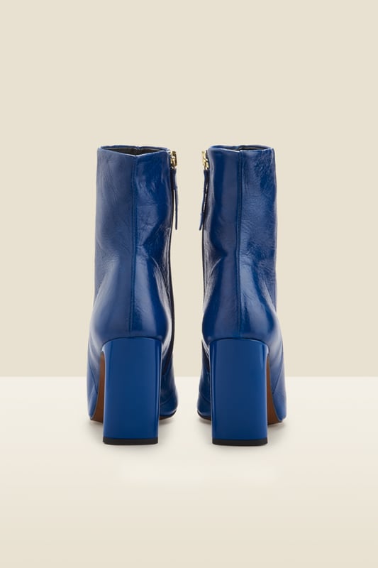 Electric blue ankle boots store