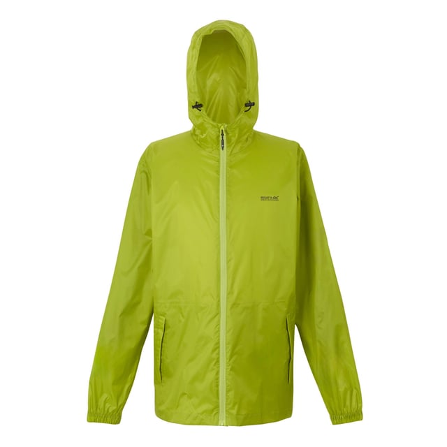 100% Polyamide. Fabric: Isolite. Lining: Mesh. Design: Plain. Breathable, Compressible, Hooded, Lightweight, Shockcord Hem, Taped Seams, Water Resistant. Neckline: High-Neck. Sleeve-Type: Long-Sleeved. Length: R. Fit: Regular, R. Pockets: 2 Side Entry Pockets. Fastening: Full Zip. 5000g/m²/24hrs. XS: 36 in. S: 38 in. M: 40 in. L: 42 in. XL: 44 in. XXL: 48 in. 3XL: 51 in. 4XL: 54 in. 5XL: 57 in.