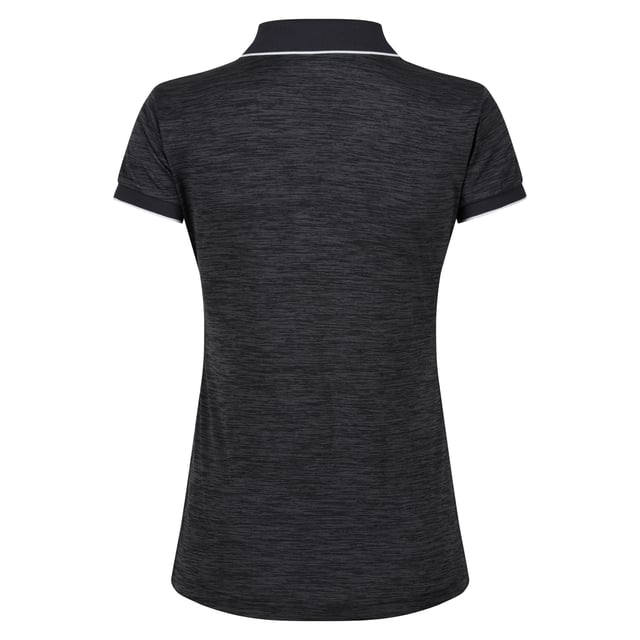 Material: 100% polyester. Short sleeve polo shirt in high-wicking, quick-drying jersey fabric. The soft-touch marl polyester fabric provides cooling airflow and is soft to wear. Cut with a classic three-button fastening and lightly ribbed collar and cuffs. With the signature Regatta print on the chest. Size (chest): (6 UK) 30in, (8 UK) 32in, (10 UK) 34in, (12 UK) 36in, (14 UK) 38in, (16 UK) 40in, (18 UK) 43in, (20 UK) 45in, (22 UK) 48in, (24 UK) 50in, (28 UK) 54in, (30 UK) 56in, (32 UK) 58in, (34 UK) 60in, (36 UK) 62in.