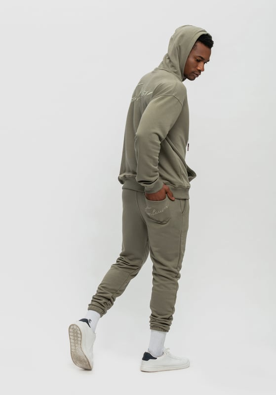 Tom Barron Relaxed Fit luxe trainingspak voor heren