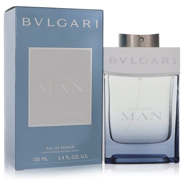 Bulgari Man Glacial Essence is an aromatic fougere for men, which was created by Alberto Morillas and launched in 2020 by Bulgari. The fragrance Juniper Berries, Ginger and Geranium as it's top notes, with middle notes of Artemisia, Sandalwood and Orris Root, whilst the base notes are Clearwood, Musk and Cedar