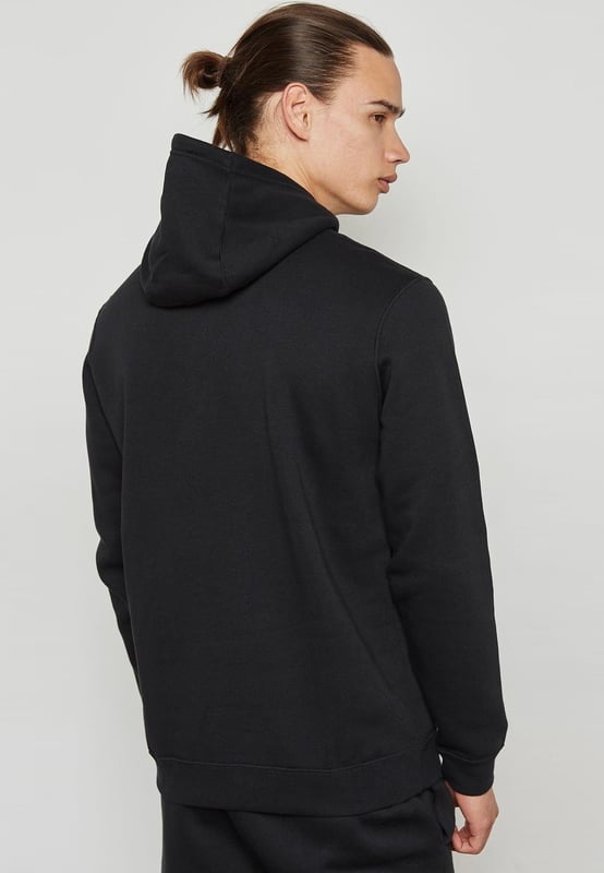 Nike Club Fleece Pullover Long Sleeve Men's Hoodie.
Fleece Fabric is Brushed on the Back for Softness.
Slim Ribbed Hem and Cuffs for a Clean Look.
Nike Corporate Logo is Embroidered on the Left Chest.
Paneled Hood and Drawcord Offers Custom Coverage.
Kangaroo Pocket Provides Convenient Storage.