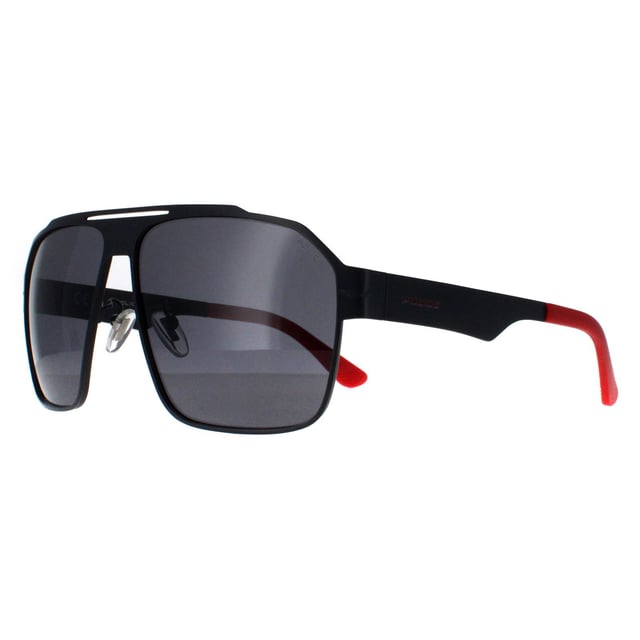 Las gafas de sol Police Aviator Mens Matte Dark Grey Smoke Polarized SPLL08M Summit 1 combinan un diseño elegante y contemporáneo con una funcionalidad excepcional, lo que las convierte en un accesorio imprescindible para las personas que siguen la moda. Fabricadas con materiales de alta calidad, estas gafas presentan una elegante forma de aviador que favorece las distintas formas de cara y ofrece la máxima protección contra los rayos UV. Las lentes ofrecen una mayor claridad y comodidad durante las actividades al aire libre. Con su llamativa silueta y su distintiva marca, las gafas de sol SPLL08 combinan a la perfección lujo y funcionalidad, por lo que son perfectas tanto para el día a día como para las salidas más aventureras.