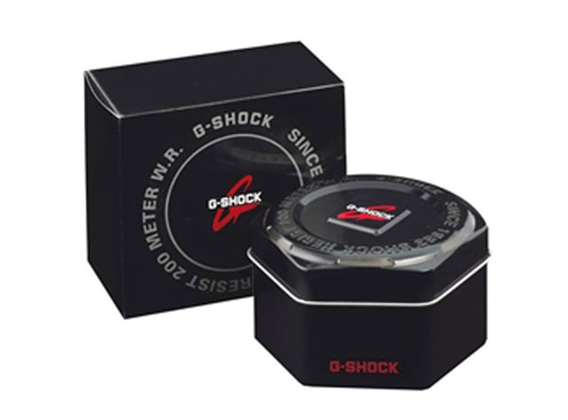 This Casio G-shock Analogue-Digital Watch for Men is the perfect timepiece to wear or to gift. It's Green 44 mm Round case combined with the comfortable Green Plastic watch band will ensure you enjoy this stunning timepiece without any compromise. Operated by a high quality Quartz movement and water resistant to 20 bars, your watch will keep ticking. Fashionable Sporty Design, Perfect for all kind of sports, indoor and outdoor activities or daily use -The watch has a Calendar function: Day-Date, Stop Watch, Worldtime, Countdown, Alarm, Light High quality 21 cm length and 22 mm width Green Plastic strap with a Buckle Case diameter: 44 mm,case thickness: 11 mm, case colour: Green and dial colour: Black