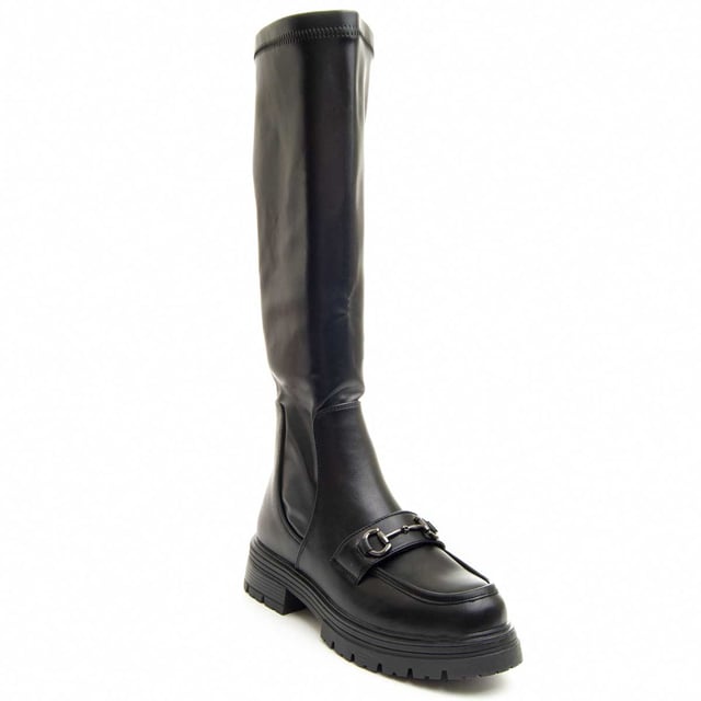 Bota cómoda para mujer. Calce cómodo. Plantilla acolchada. Suela antideslizante. Cosido reforzado. Fabricado por otras marcas para nuestra marca.