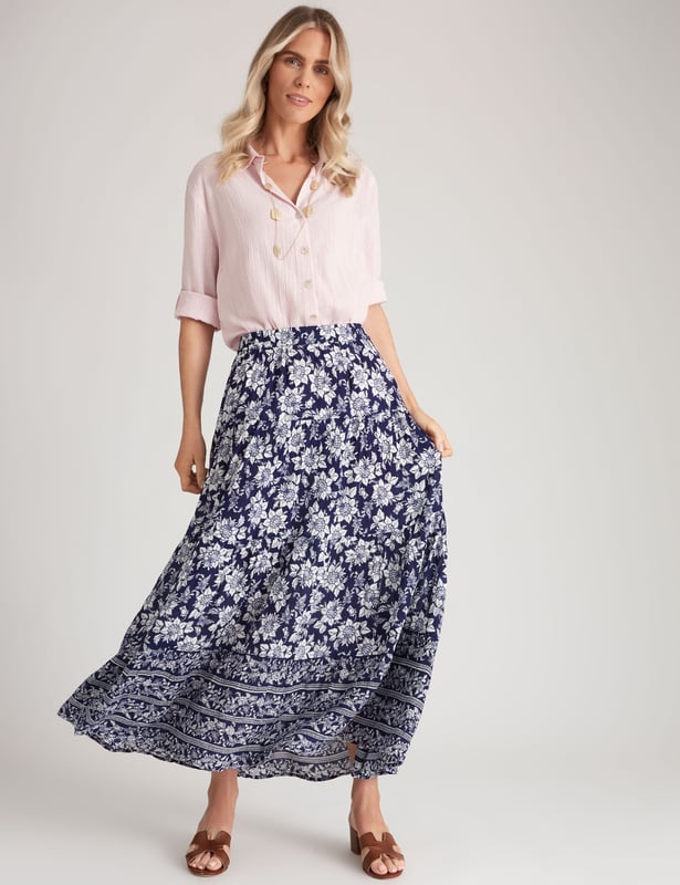Maxi womens skirts in on sale winter
