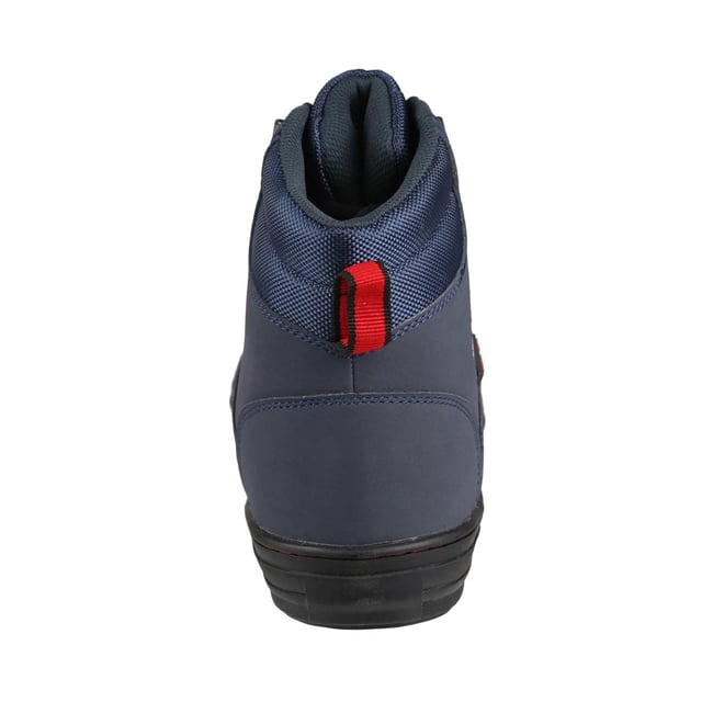 Upper: Nubuck, PU (Polyurethane). Lining: Woven. Insole: Textured. Midsole: Phylon. Outsole: Acid Resistant, Oil Resistant, Rubber, Slip Resistant. 7 Eyelets. Toe Protection (Joules): 200. Fabric Technology: Breathable, Flexible, Lightweight. Energy Absorbent Heel, Moulded, Padded Ankle, Padded Collar, Pull Tab. Flat. Cut: Ankle High. Design: Logo, Plain. Conforms to Safety Standard: EN-ISO 20345-SB SRA. Toe Style: Steel Toe Cap. Fastening: Lace Up, Slip-In.