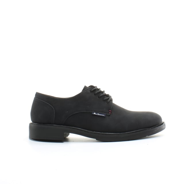 Ben Sherman Pat 2 Mens Black Shoes Ben Sherman Pat 2 Lace-Up Black Smooth Leather Mens Shoes BEN3420 I02