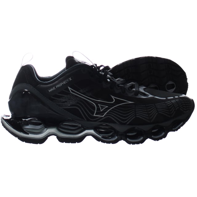Mizuno Wave Prophecy X Black Mens Trainers