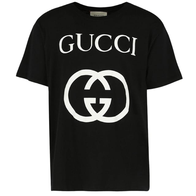 Camiseta negra gucci 2025