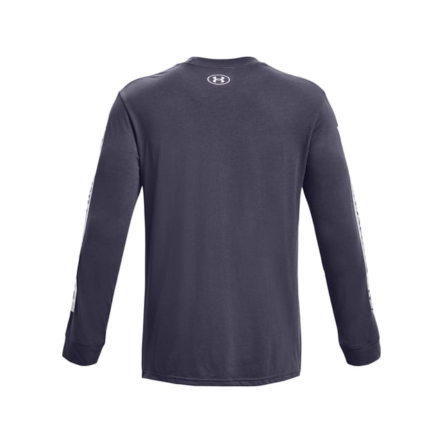 Men's Under Armour Camo Boxed Sportstyle Long Sleeve T-Shirt in Grey