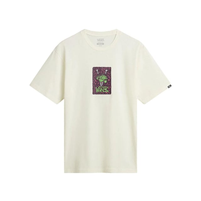 The ThinkV t-shirt by Vans is made from heavy cotton, featuring a ribbed crew neck, short sleeves, straight hem, and a regular fit.
The t-shirt comes in a solid color with a pop-colored graphic inspired by the human brain printed on the front.
A comfortable and versatile piece of clothing that can be paired with any look while showcasing Vans' unmistakable style.
Product details Composition: 100% cotton Regular fit Ribbed crew neck Short sleeves Straight hem Screen-printed graphic on the front Machine washable
Product code VN000G4JFS81