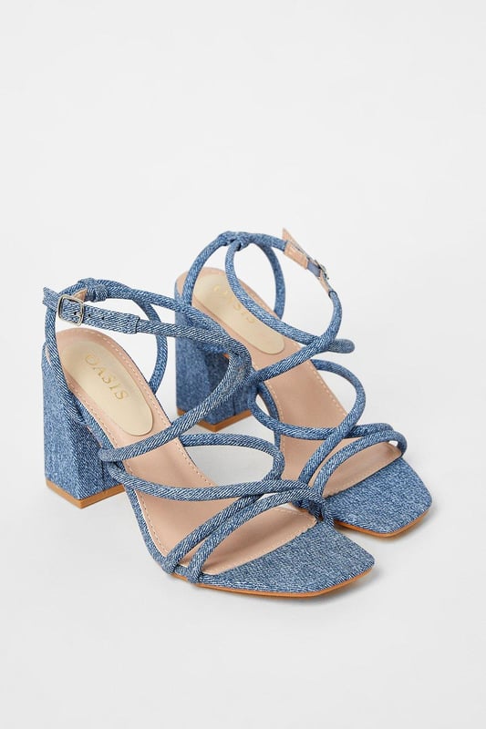 Oasis molly heeled sandals on sale