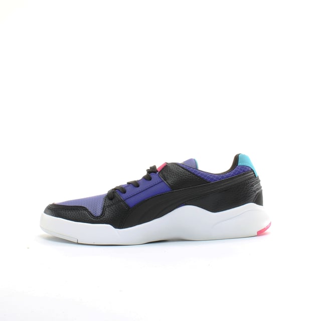 Puma Trinomic Slipstream Mens Black Blue Synthetic Lace Up