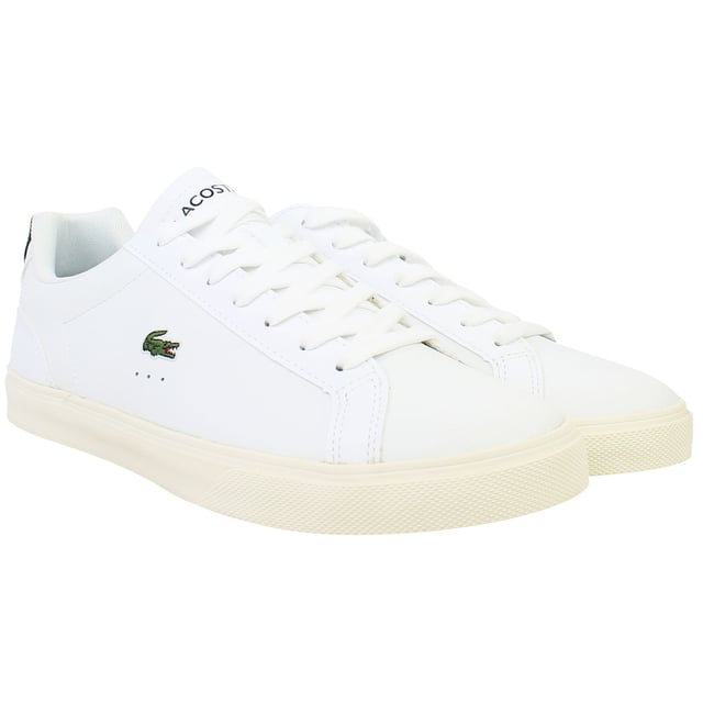 The Lacoste Lerond Pro 222 1 CFA Women's White Trainers combine classic style with a clean, modern aesthetic, making them perfect for casual wear. These versatile trainers are designed with premium materials and subtle branding for a polished look that works for everyday outfits.
Â 
Key Features:
Synthetic Leather Upper: 

Durable and easy to maintain, offering a sleek and sophisticated appearance.


Signature Lacoste Branding: 

Features the iconic crocodile logo on the side and subtle detailing for a refined touch.


Cushioned Insole: 

Provides superior comfort and support for all-day wear, making these trainers ideal for active and casual lifestyles.


Padded Collar and Tongue: 

Enhances fit and comfort around the ankle, ensuring a snug and secure feel.


Durable Rubber Outsole: 

Offers reliable grip and long-lasting wear on various surfaces.


Breathable Construction: 

Includes perforated detailing to improve airflow, keeping feet cool and comfortable.


Low-Top Silhouette: 

Combines a minimalist design with a versatile profile, suitable for pairing with casual and athleisure outfits.


Timeless White Colorway: 

A clean and neutral shade that effortlessly complements a wide range of wardrobe choices.


Â 
The Lacoste Lerond Pro 222 1 CFA Women's White Trainers are the perfect blend of elegance, comfort, and functionality, making them a reliable choice for everyday wear and casual occasions.
Â 
Â 
Â 