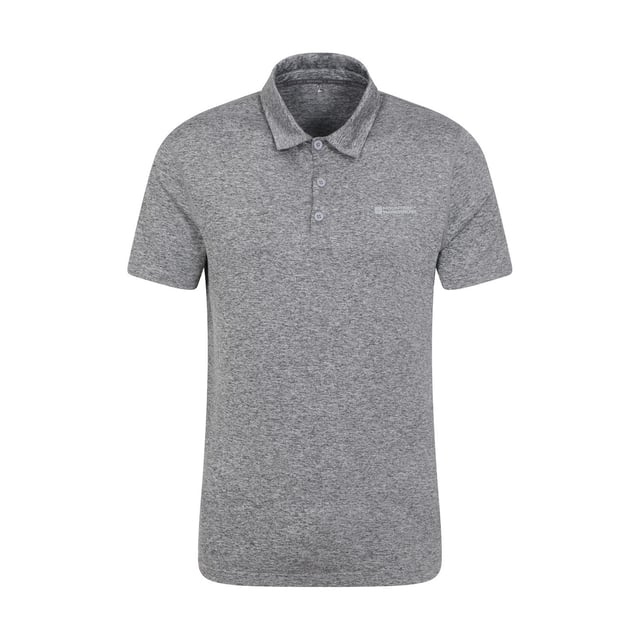 92% Polyester, 8% Elastaan. Ontwerp: Logo. Mouwtype: Korte mouwen. Halsuitsnijding: Omgeslagen kraag. Stof Technologie: Ademend, IsoCool, Lichtgewicht, Vochtafvoerend, Sneldrogend. 3 knopenlijst. Zonneschatting: UPF 50+.