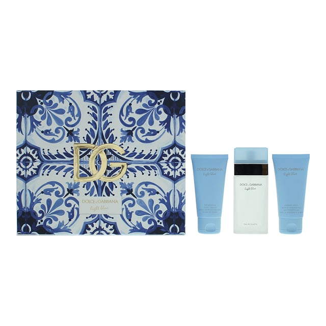 Dolce Gabbana Light Blue Eau De Toilette 50ml Body Lotion 50ml